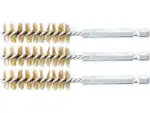 BGS Technic BGS 3078-14-M Mosazné kartáče pr. 14 mm, upínání 1/4", 3 ks (Sada BGS 3078)