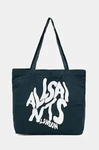 Bavlněná taška AllSaints ORLANDO37 x 36 x 11 cm