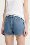 Džínové šortky Pepe Jeans A-LINE SHORT HW SUZIE
