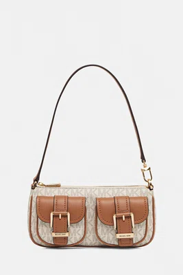 Kabelka MICHAEL Michael Kors ZOEY béžová barva, 32S5GZCU1B