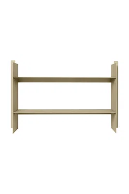 Polička ferm LIVING Low Rack béžová barva