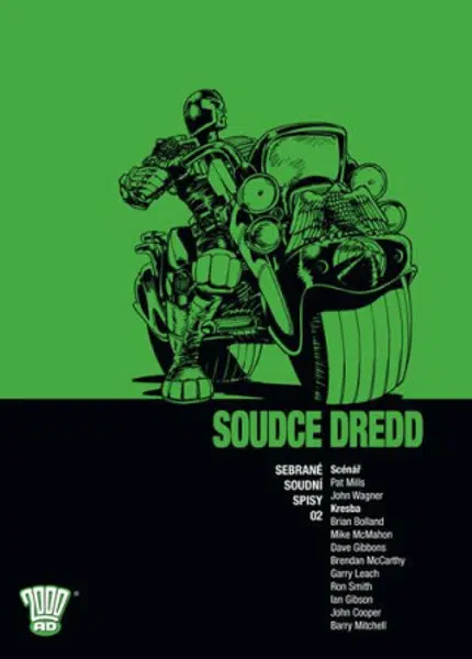 Soudce Dredd 02 - Sebrané soudní spisy - John Wagner, Pat Mills, Brian Bolland