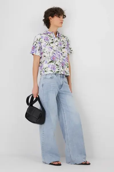 Košile s příměsí lnu Medicine