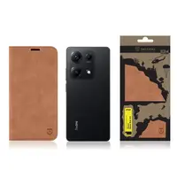 Flipové pouzdro Tactical Xproof pro Xiaomi Redmi Note 14S, mud brown