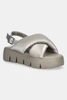 Sandály Steve Madden Backtrack dámské, béžová barva, na platformě, SM11003784