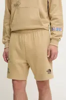 Bavlněné šortky The North Face Mountain Cleanup zelená barva, NF0A8C2XLK51