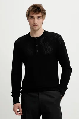 Svetr Filippa K pánský, černá barva, 31462