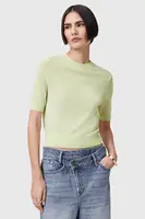 Vlněné tričko AllSaints ELSIE