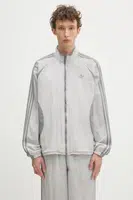 Bunda adidas Originals Adicolor 2000S Woven Track Top šedá barva, přechodná, JP1138