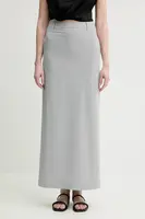 Sukně ISABELLE BLANCHE šedá barva, maxi, IS25SS-G027-T003