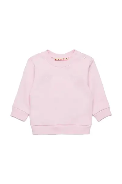 Dětská bavlněná mikina Marni MS319B SWEAT-SHIRT