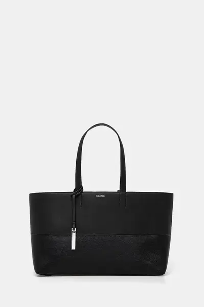 Kabelka Calvin Klein černá barva, K60K613011