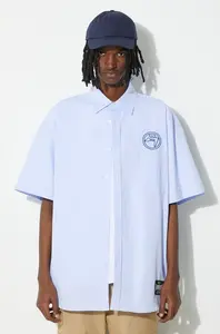 Ambush  Bavlněná košile  Emblem Striped S/S Shirt