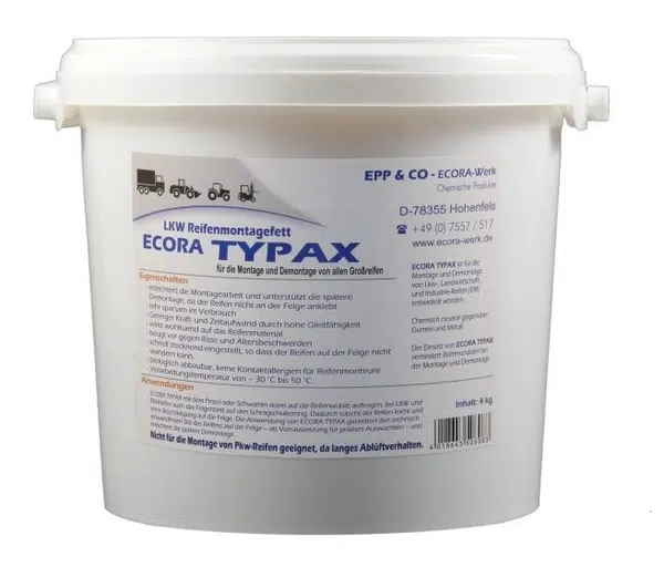 Ecora Montážní pasta - vazelína pro nákladní pneu, béžová, 4 kg