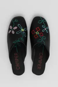 Kožené pantofle Camper TWS