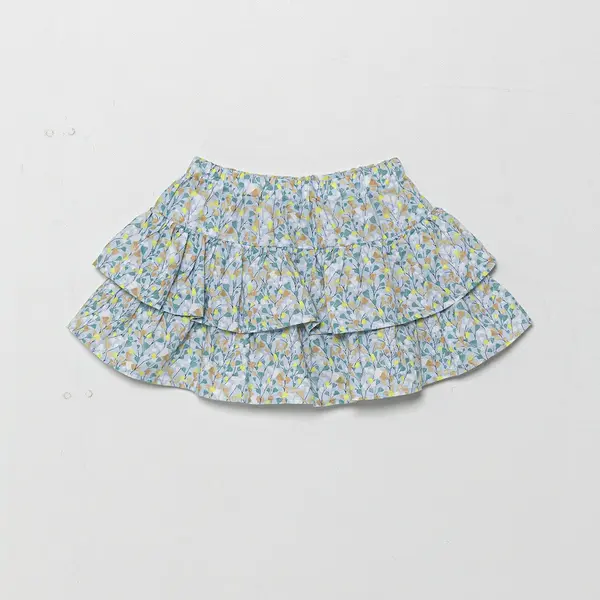 Dětská lněná sukně United Colors of Benetton více barev, mini, áčková, 4Q1NG0010