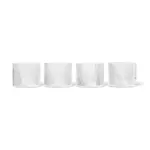 Sklenka ferm LIVING 4-pack průhledná barva