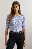 Bavlněné tričko Lauren Ralph Lauren