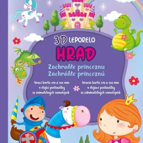 3D Leporelo Hrad