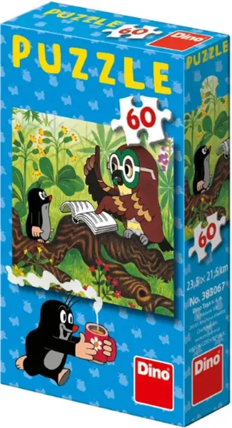 Puzzle Jak Krtek uzdravil myšku 60 dílků (mix)