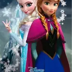 Plakát Ledové království - Sestry Anna a Elsa