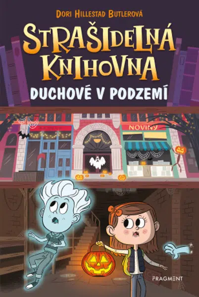 Strašidelná knihovna - Duchové v podzemí - Dori Butlerová Hillestad - e-kniha