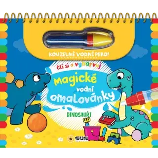 Dinosauři - Magické vodní omalovánky