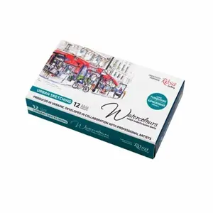 Sada akvarelových barev Rosa 12ks – Urban sketching