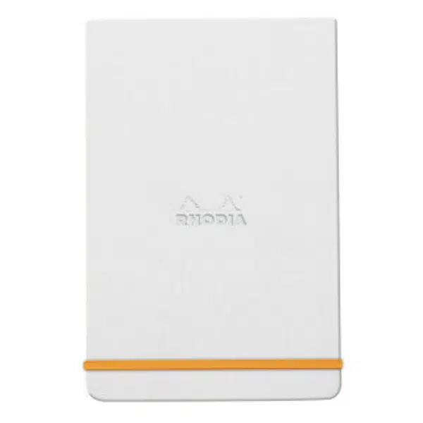 Zápisník Rhodia s pevnými deskami 9x14cm – White