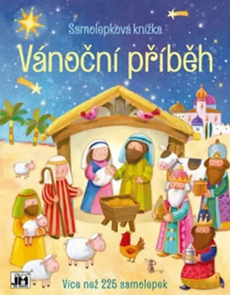 Samolepková knížka - Vánoční příběh