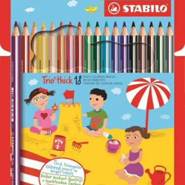 STABILO Trio silné pastelky 18 ks
