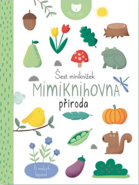 6 miniknížek -  Mimiknihovna příroda