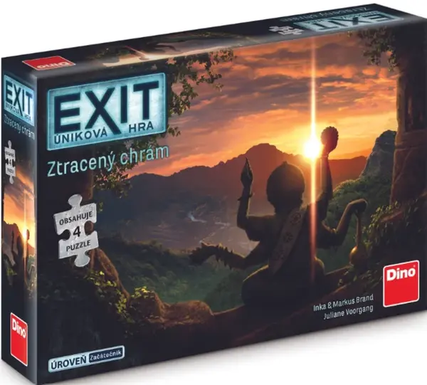 Exit úniková hra s puzzle: Ztracený chrám