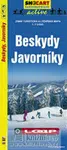 Beskydy, Javorníky lyžařská mapa 1:75 000