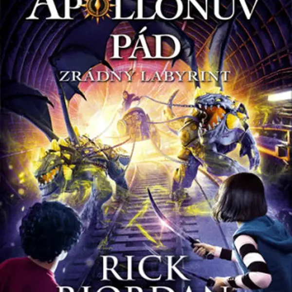 Apollónův pád Zrádný labyrint - Rick Riordan