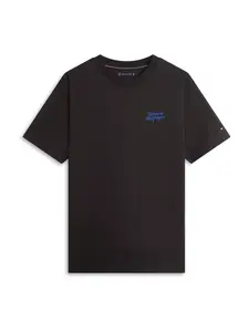 TOMMY HILFIGER Tričko  modrá / čierna / biela