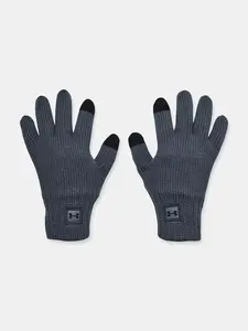 Šedé športové rukavice Under Armour UA Halftime Wool