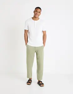 Celio Linen Trousers Dolinus - Mens