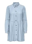 ONLY Košeľové šaty 'ONLCHARIS'  modrá denim