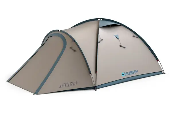 Husky Bizon 3 Classic light grey Kempingový stan pro 3 osoby