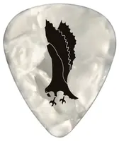 PRS Celluloid Picks, White Pearloid Heavy