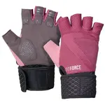 Fitforce NAAG Fitness rukavice, fialová, velikost