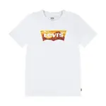 Dětské tričko Levi's GOLDEN GLOW BATWING TEE bílá barva, s potiskem, 8EM295