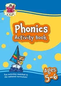 Phonics Activity Book for Ages 5-6 (Year 1) - CGP Books