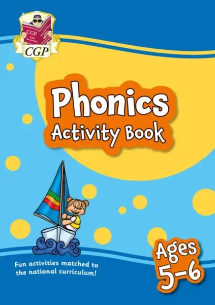 Phonics Activity Book for Ages 5-6 (Year 1) - CGP Books