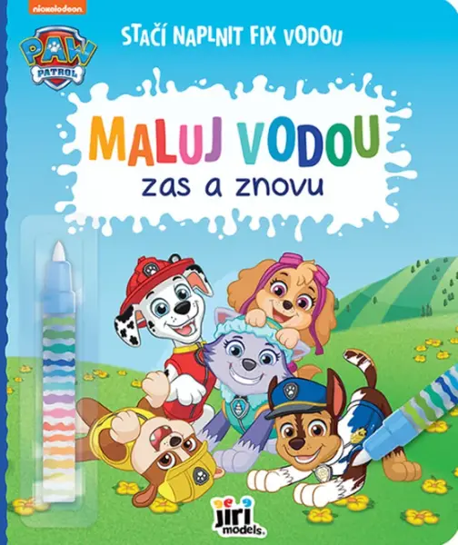 Maluj vodou zas a znovu Tlapková patrola