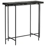 MID.YOU KONZOLOVÝ STOLEK, černá, 90/29/85 cm