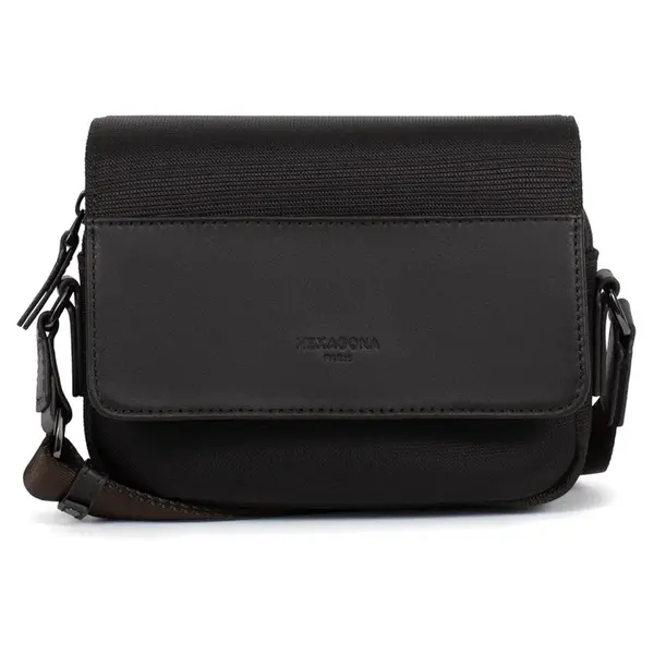 Pánska taška cez rameno Hexagon Samel - hnedá