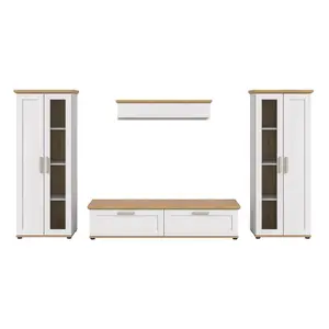 Livetastic OBÝVACÍ STĚNA barvy modřínu, dub artisan