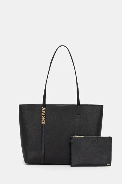 Kožená kabelka Dkny